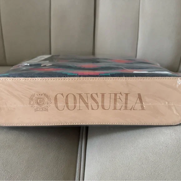 Consuela Vibrant Floral Embroidered Tote - Picture 2 of 3